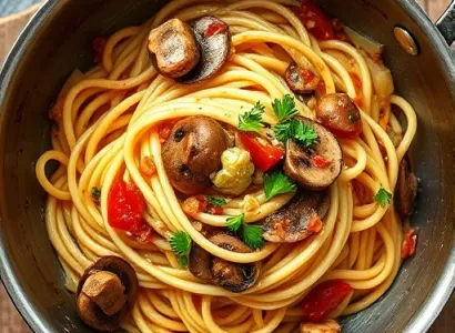 Sauce aux champignons pour pâtes