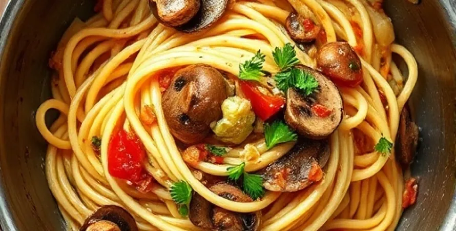 Sauce aux champignons pour pâtes