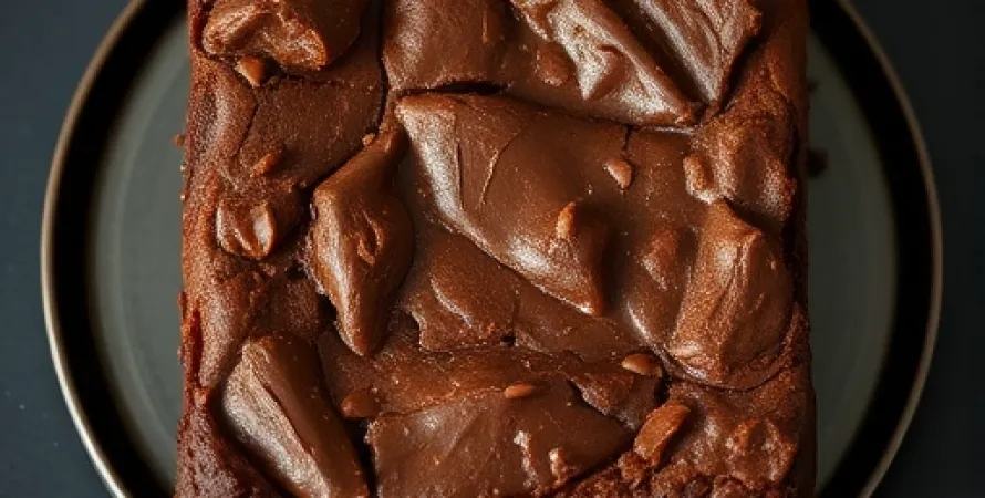 Brownies végétaliens au chocolat