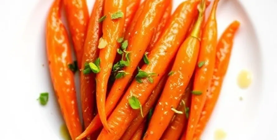 Carottes baby au tarragon