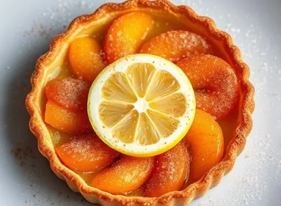 Tartes aux abricots frites
