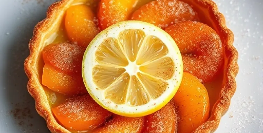 Tartes aux abricots frites