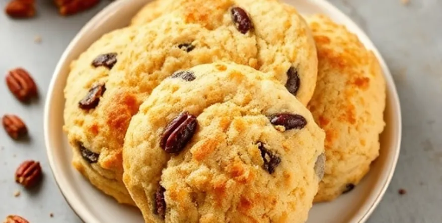 Biscuits aux raisins et épices