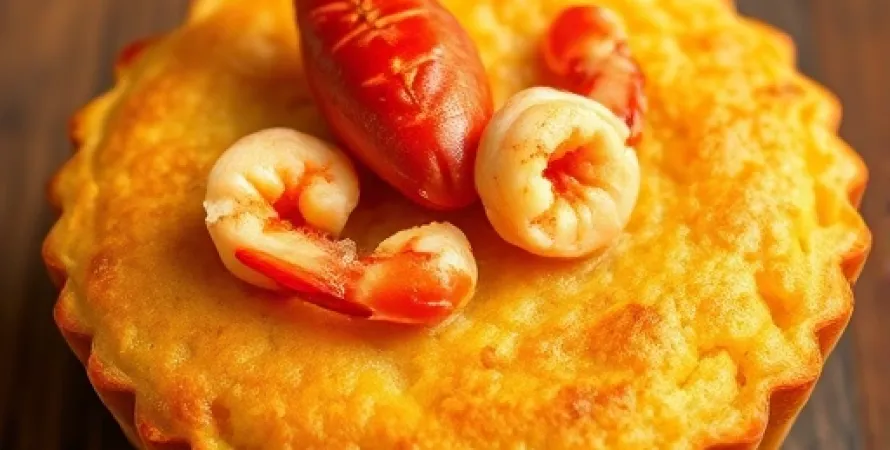 Pain de maïs au crayfish