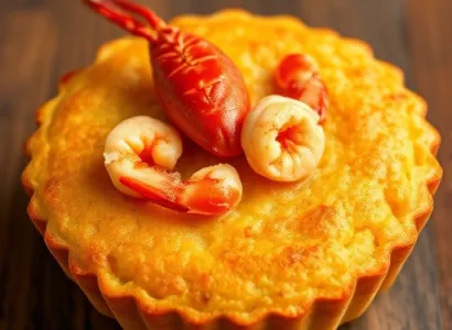 Pain de maïs au crayfish