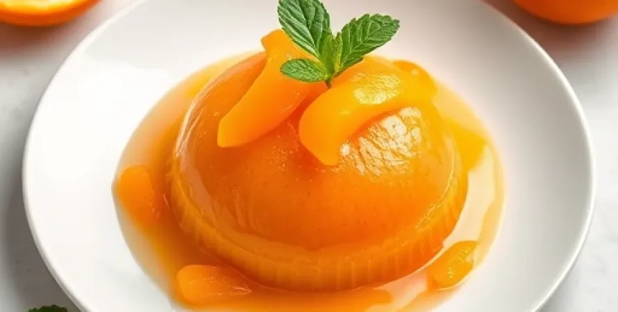 Dessert d'orange et de mandarine