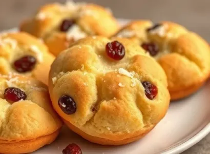 Biscuits au courant et noix de coco