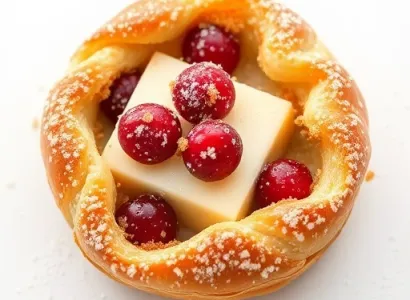 Danish aux cranberries et fromage