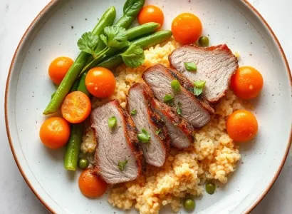 Filet de porc au mandarin