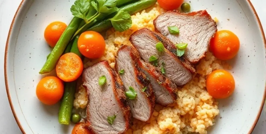 Filet de porc au mandarin