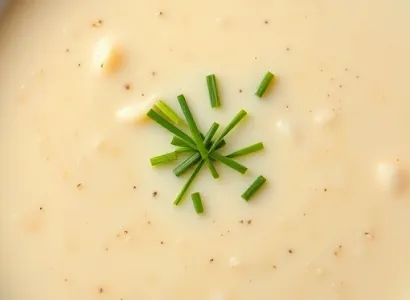 Crème de poireaux au froid
