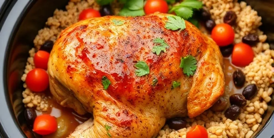 Poulet Santa Fe au Crockpot