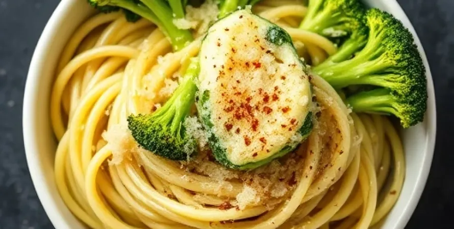 Brocolis Rave au Parmesan