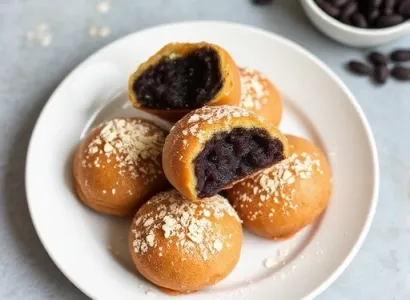 Beignets de haricots noirs