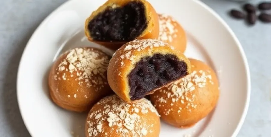 Beignets de haricots noirs