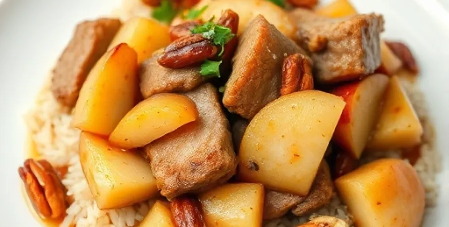 Pork et Pomme Saute