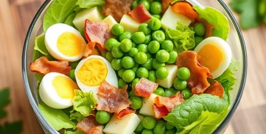 Salade de légumes verts 24 heures