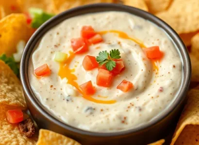 Dip de tacos chaud et froid