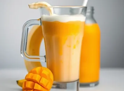 Smoothie mangue et banane