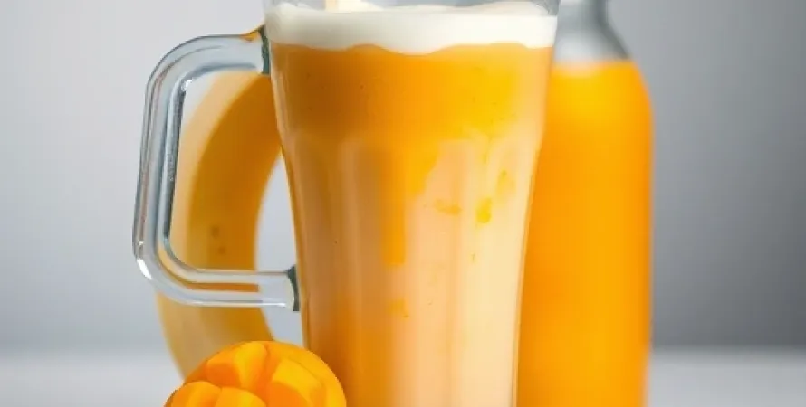 Smoothie mangue et banane