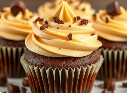 Cupcakes banane au chocolat