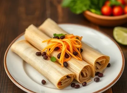 Tamales végétariens Tex-Mex