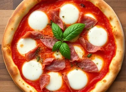 Pizza à la vodka