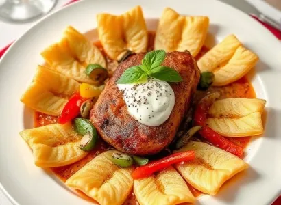 Pâtes au poulet Louisiane