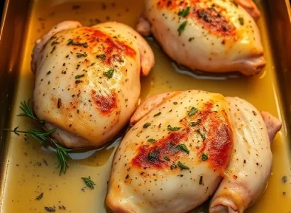 Poitrines de poulet rôties au four