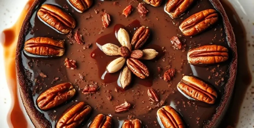 Gâteau au Chocolat Pecan