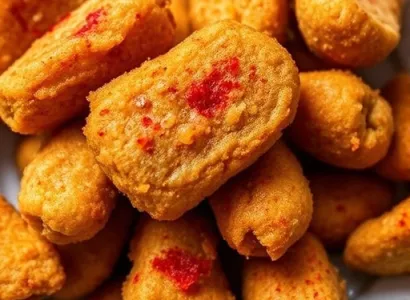 Cornichons frits au paprika
