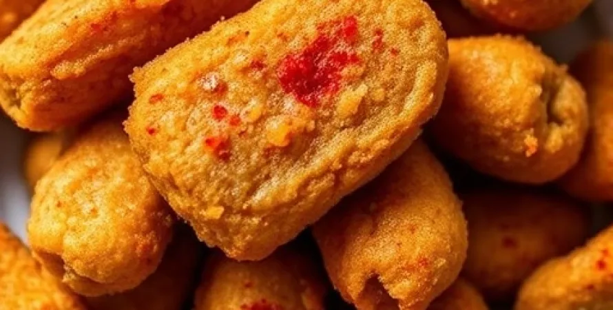 Cornichons frits au paprika
