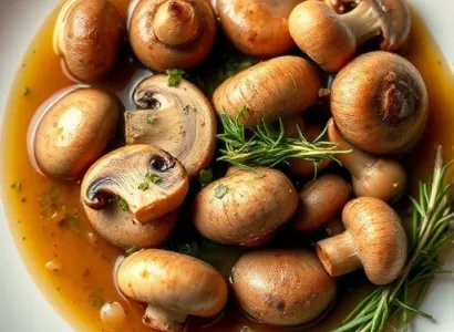 Sauce aux champignons sauvages