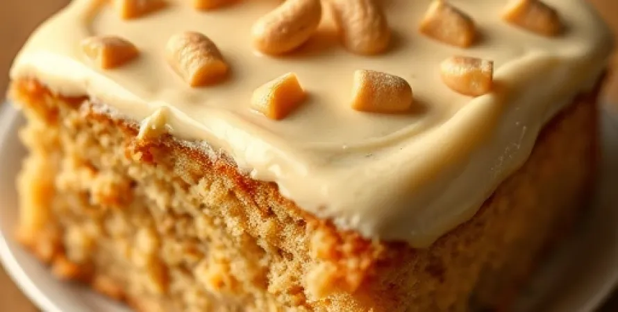 Gâteau au beurre de cacahuète
