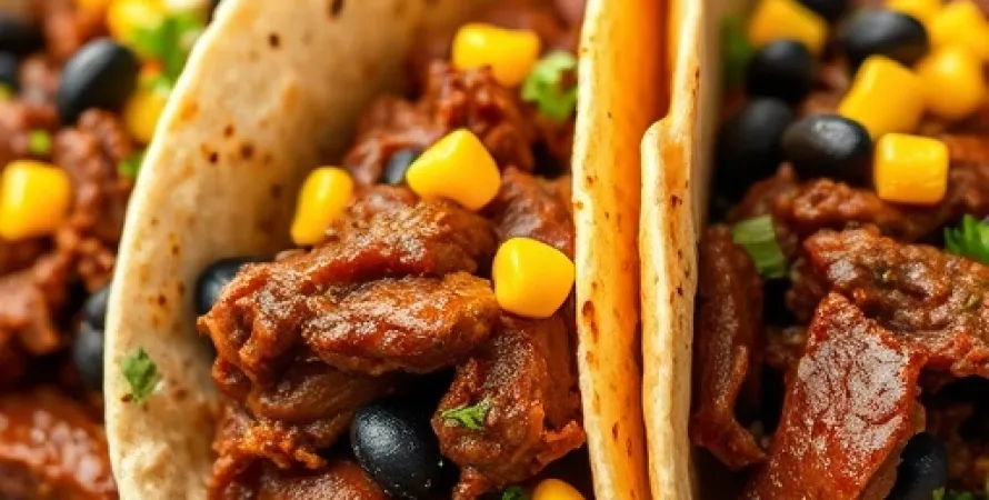 Tacos de boeuf Tex-Mex