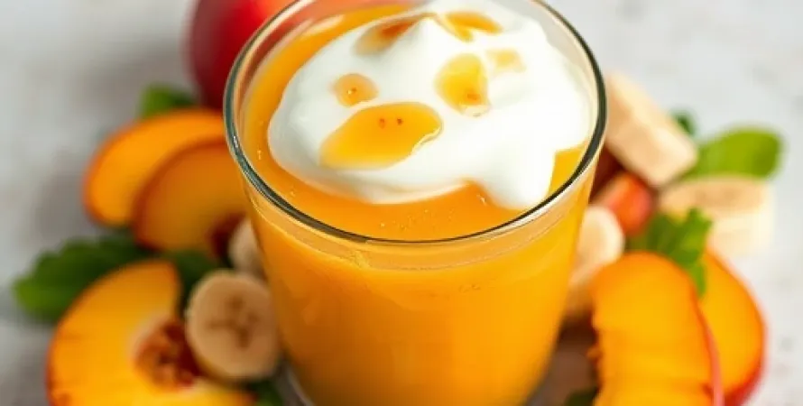 Salade de peches
