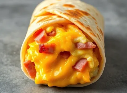 Petit-déjeuner burrito