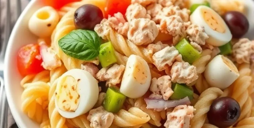 Salade de pâtes aux épices