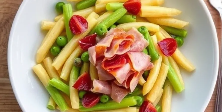 Haricots pinto au jambon fumé