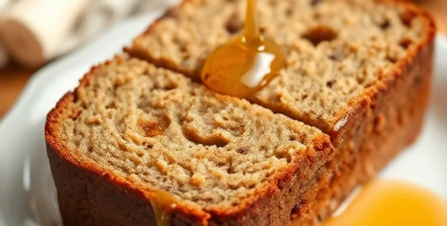 Pain au miel et banane