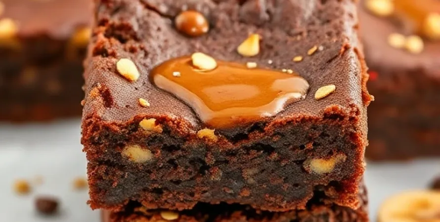 Brownies de banane et chocolat protéiné