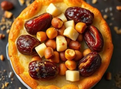 Barres de dattes au fromage