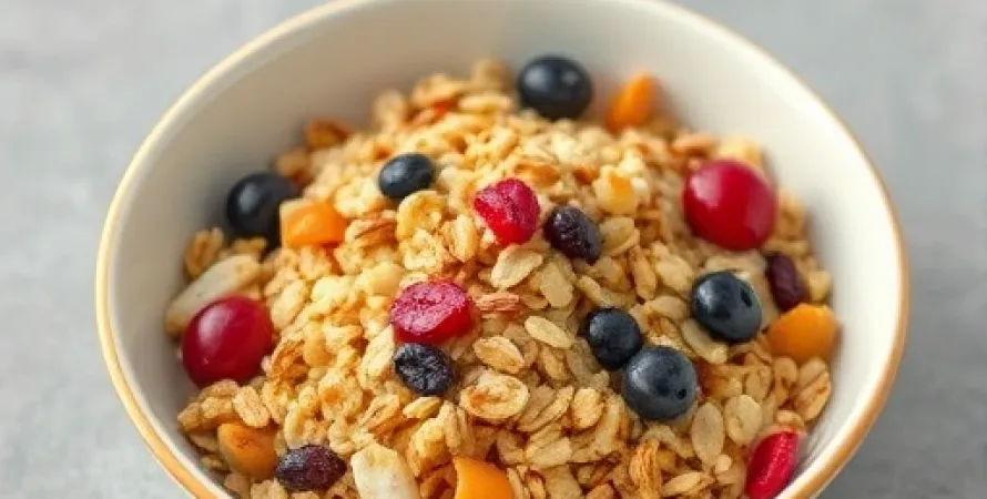 Muesli aux céréales multiples