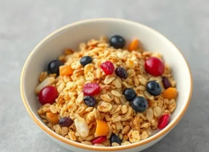Muesli aux céréales multiples