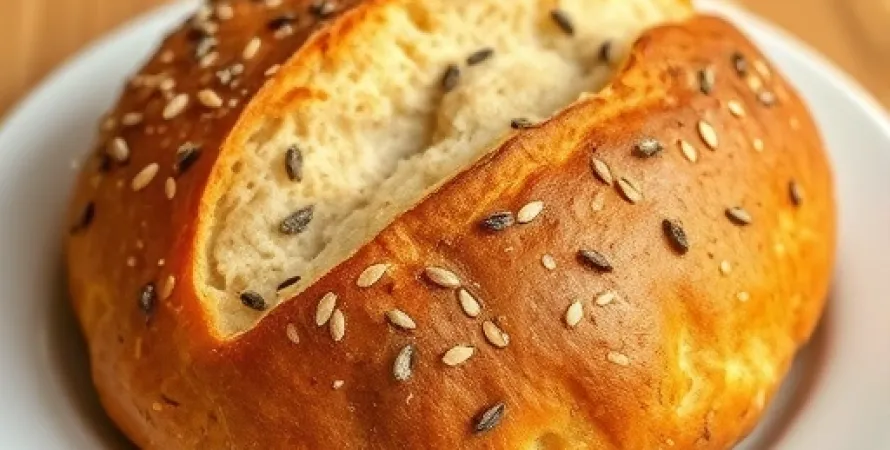 Pain au gruau et aux graines de tournesol