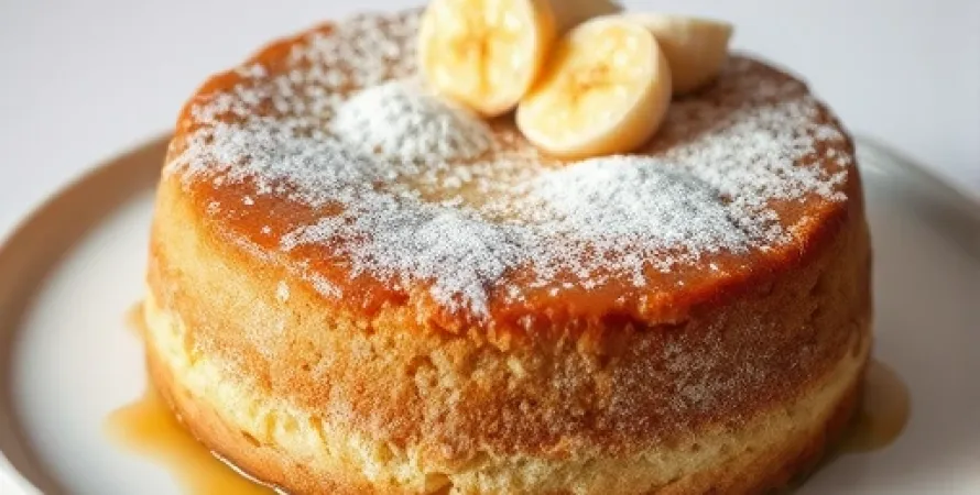 Gâteau à la banane et rhum
