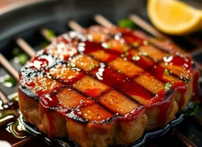 Marinade de soja et citron pour steak