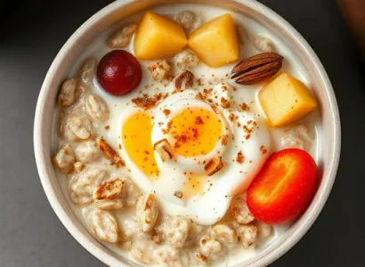 Bol de petit-déjeuner aux oats