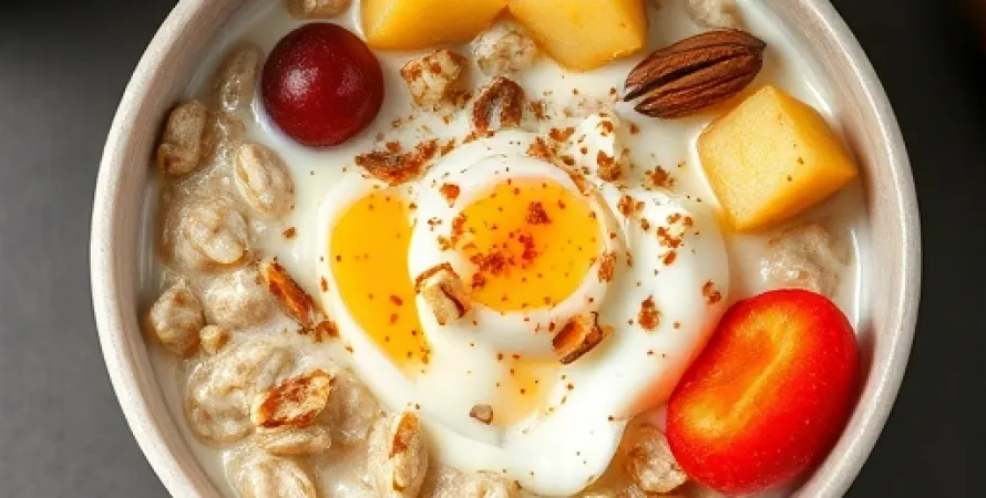 Bol de petit-déjeuner aux oats