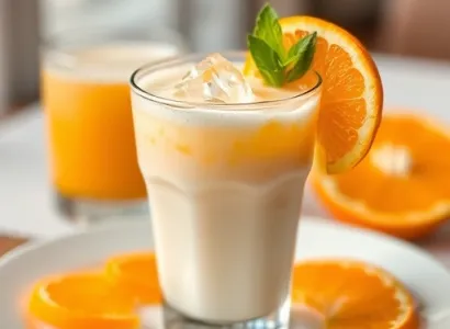 Crème d'orange glacée